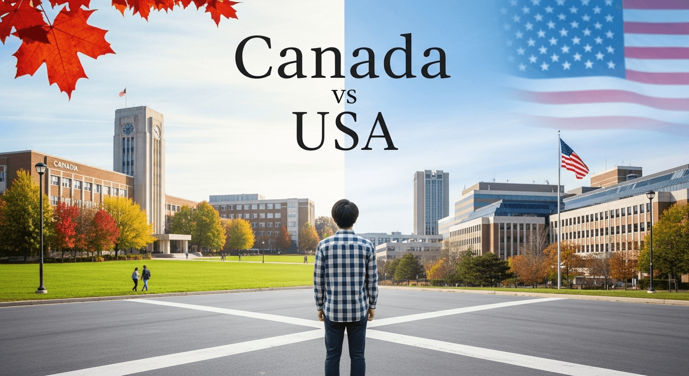 カナダの大学vsアメリカの大学！学費・難易度・就職を比較