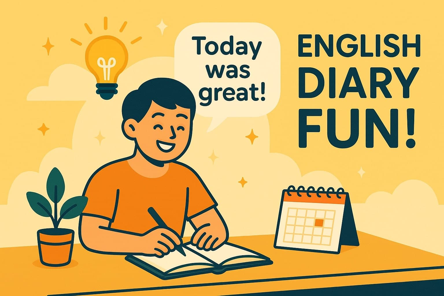 英語日記が続く！初心者向けネタ出しと書き方3ステップ