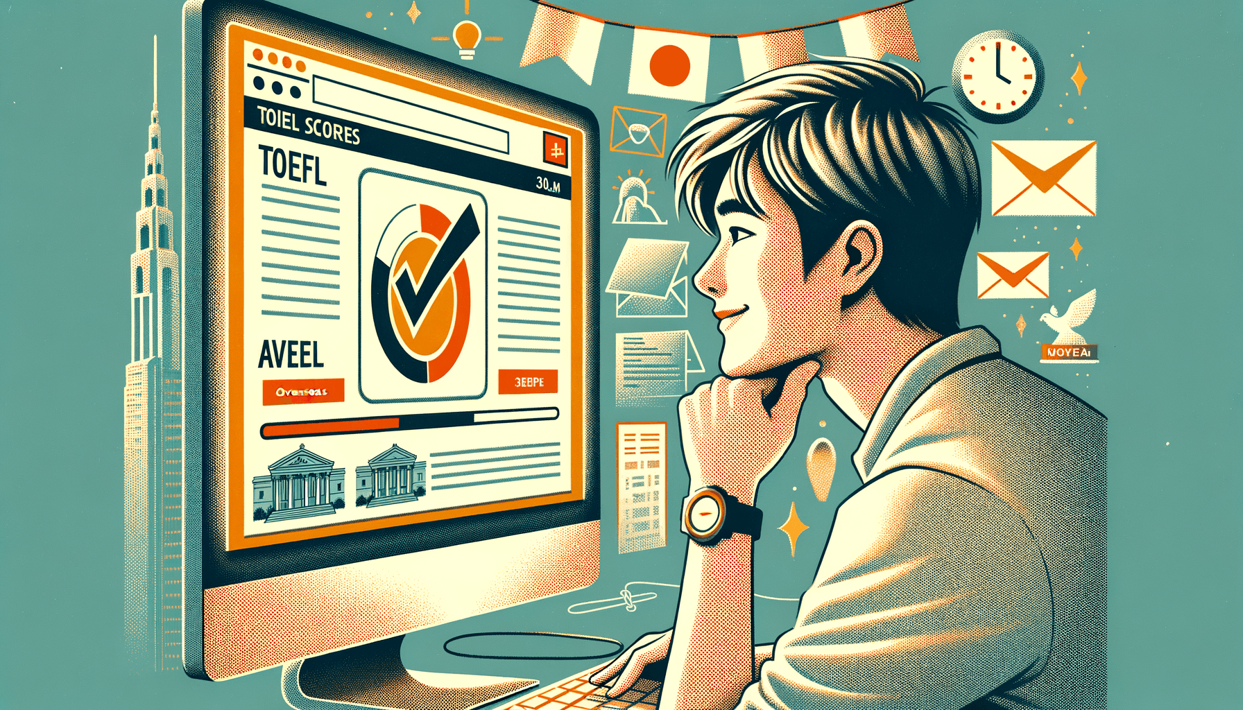 TOEFLスコアはいつ届く？大学への公式スコア送付手順