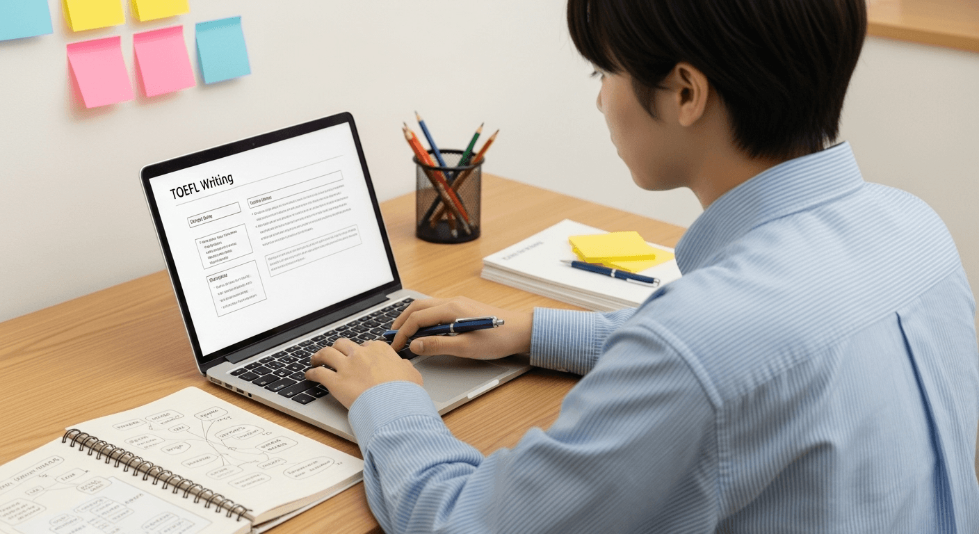 TOEFLライティングで説得力を増す具体例の示し方