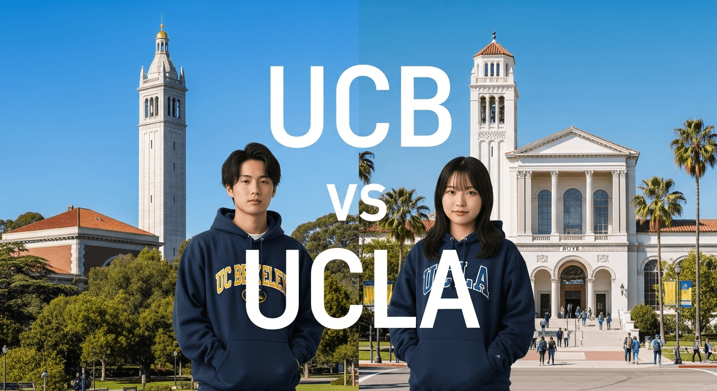 UCバークレー vs UCLA！名門2校を7つの視点で徹底比較
