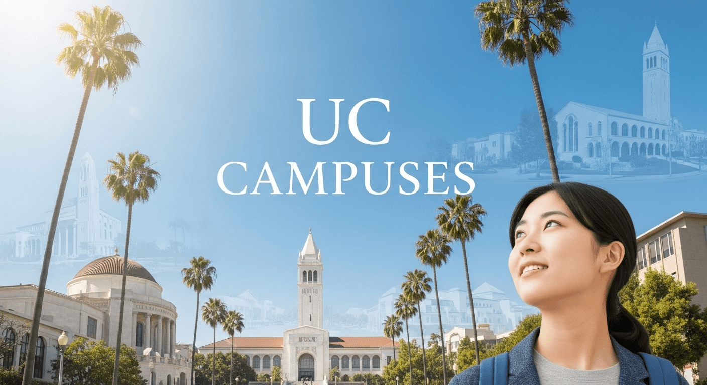 カリフォルニア大学(UC)全9校を比較！あなたに合うUCは？